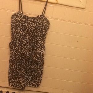 Cheetah minidress